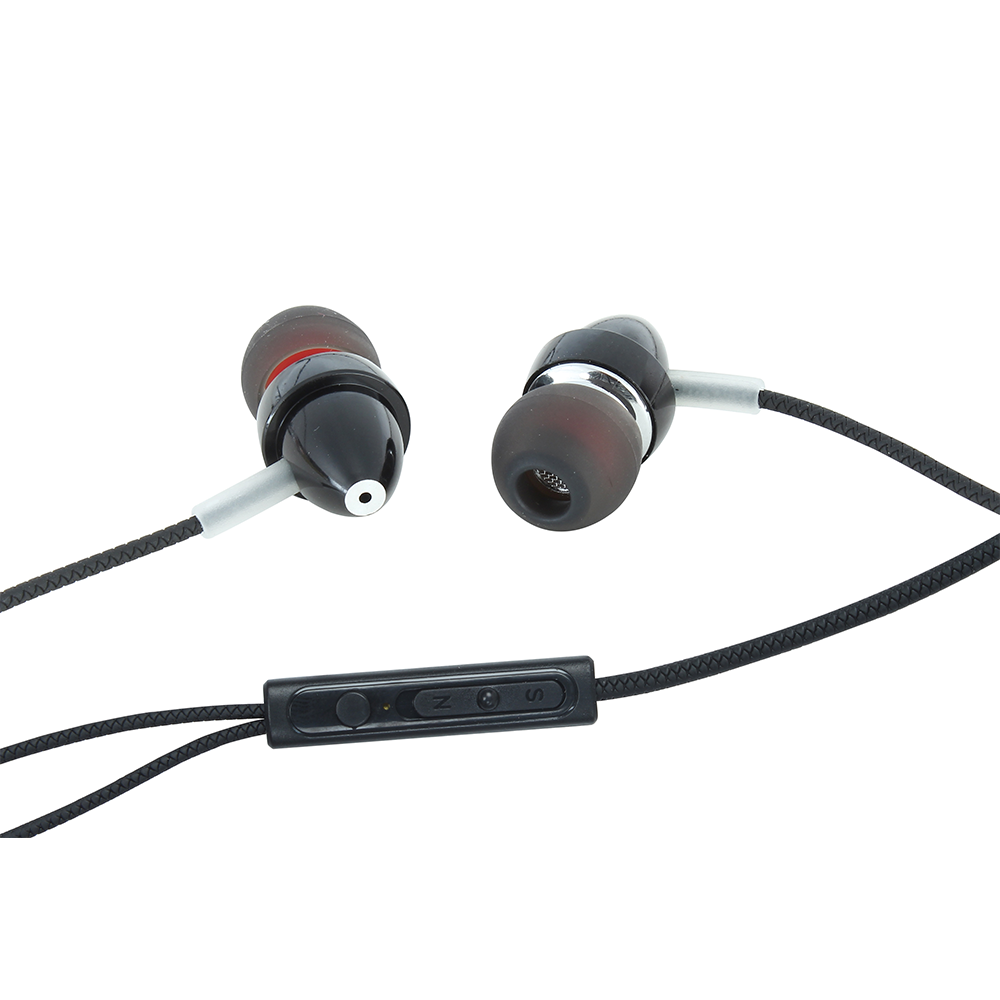 Wired earphones with mic noise cancelling hot sale