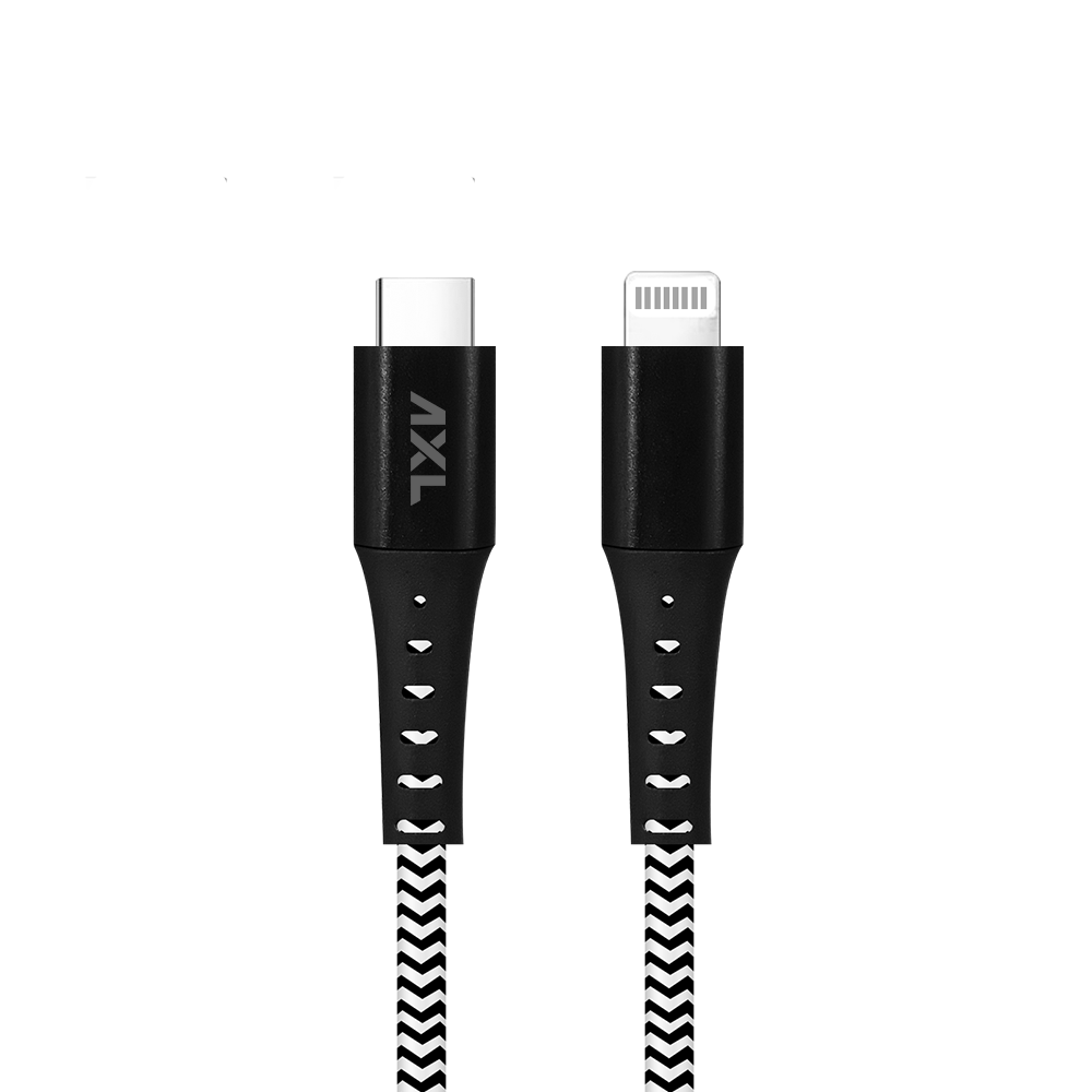 ACB50IC Braided Type C to Lightning Charging & Sync Data Cables