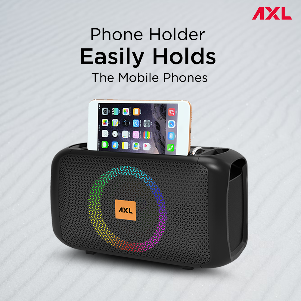 AXL BLAST 15W Portable Bluetooth Speaker with Powerful Sound Driver
